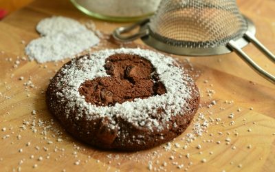 CAKE MIX FUDGE CRINKLE COOKIES  